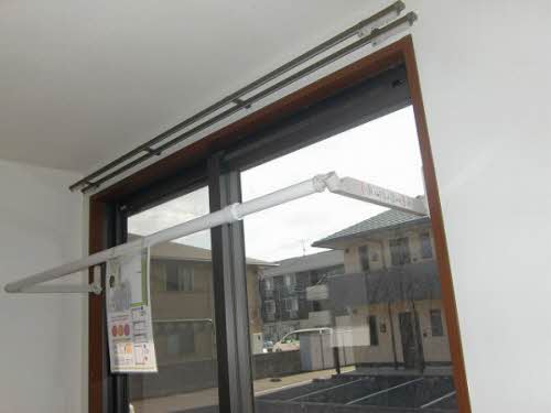 その他設備　室内物干