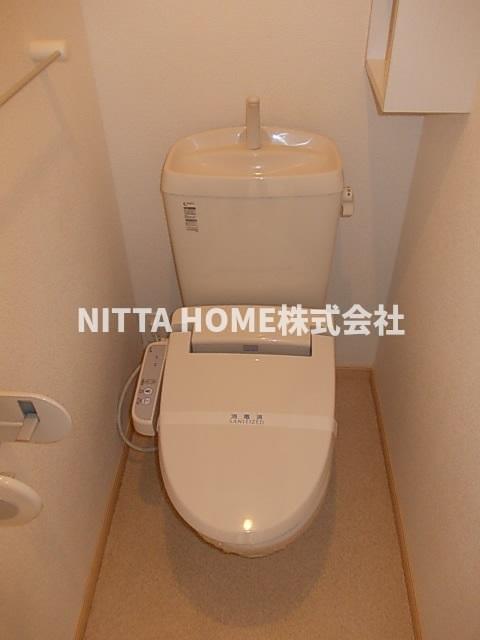 京都丹後鉄道宮豊線 京丹後大宮駅 徒歩37分 2階建 築16年のトイレ写真