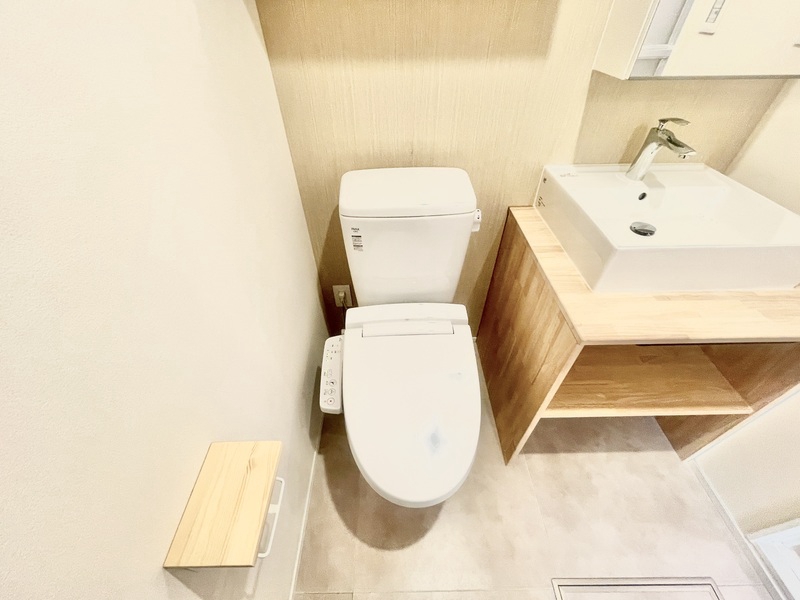 トイレ　※竣工前の為別物件の参考写真です。実際の仕様とは異なります。