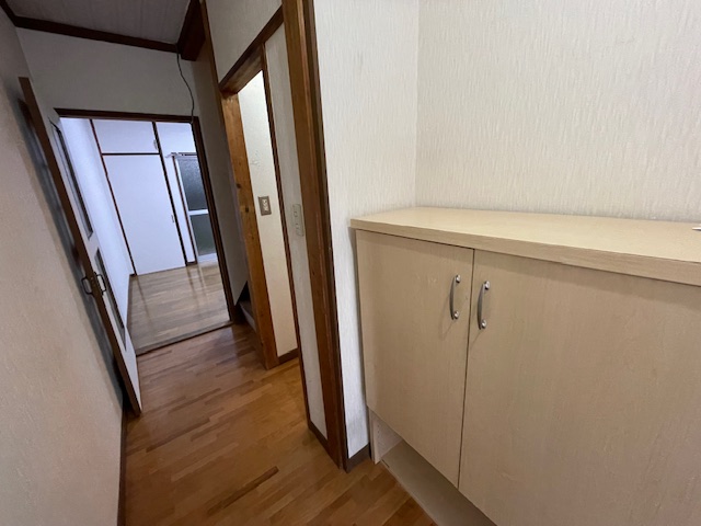 深草泓ノ壺町貸家の玄関写真