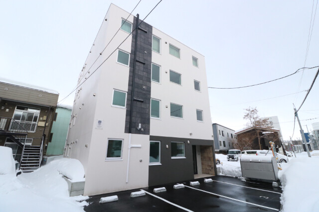 建物外観　綺麗な外観が目を惹きます♪