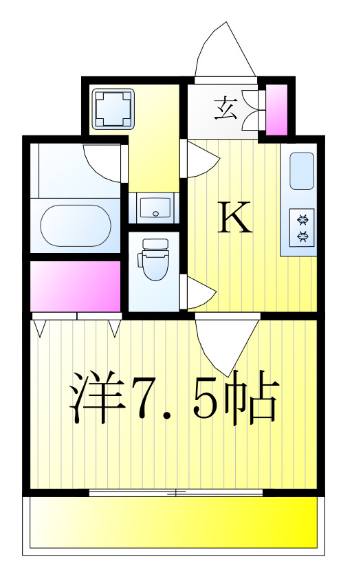 June Six おおたかの森の間取り写真