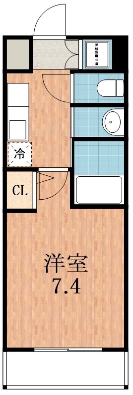 グランディール阪南町III番館の間取り写真