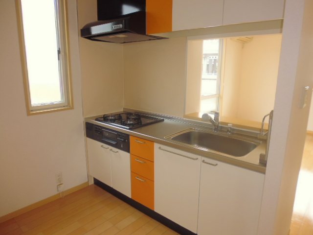ＪＲ本四備讃線 茶屋町駅 徒歩2分 2階建 築23年のキッチン写真