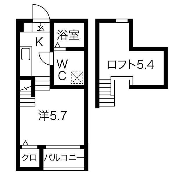 プレンフルの間取り写真