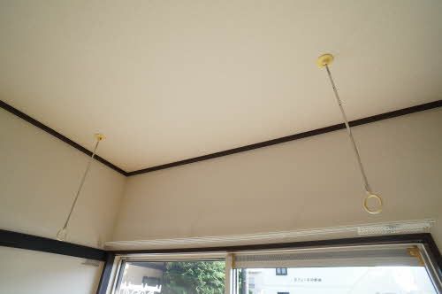 その他設備　室内物干し