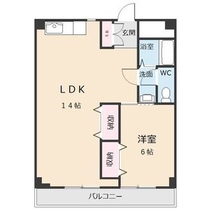 第16オオタビルの間取り写真