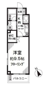 レオ参拾七番館の間取り写真