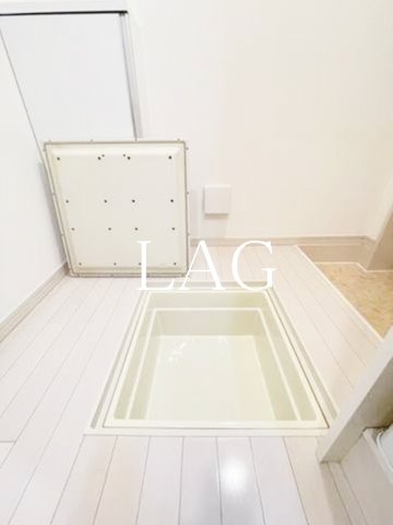 収納　床下収納です。