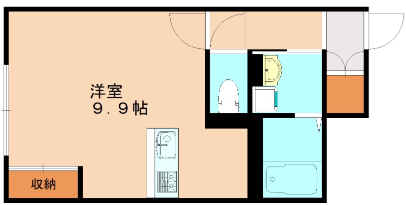 ＪＲ鹿児島本線 東郷駅 徒歩19分 2階建 築17年の間取り写真