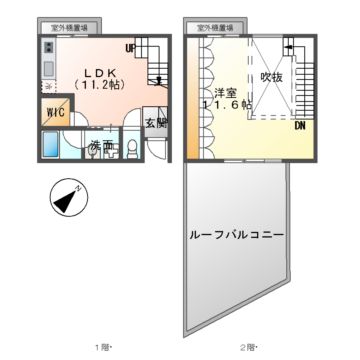plusM KAKUOUZANIIの間取り写真