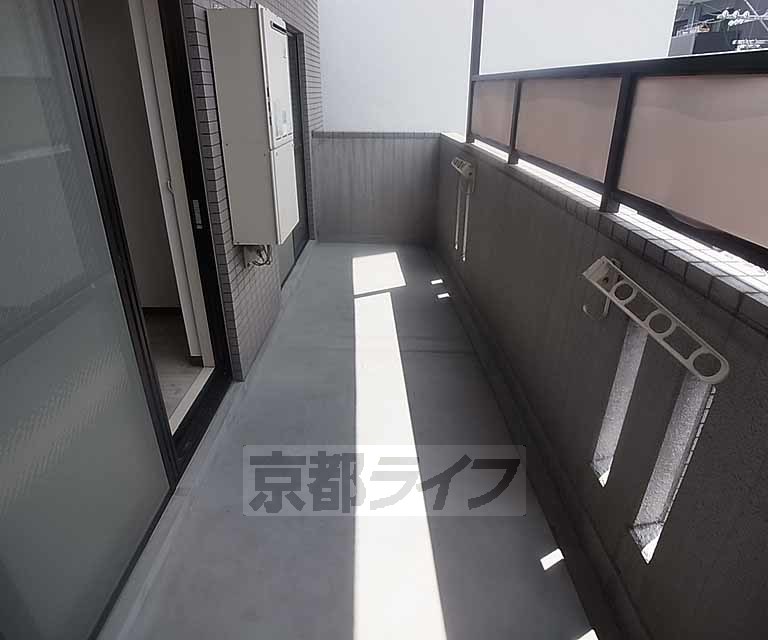 バルコニー　広々バルコニー。