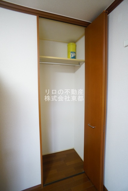 収納　奥行のある収納付です！増えがちな荷物をもスッキリ収納できます