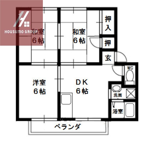 メゾンルミエールの間取り写真