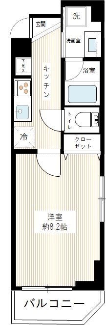 ＪＲ中央線 西荻窪駅 徒歩6分 3階建 築6年の間取り写真