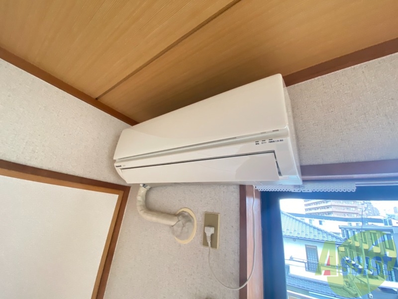 その他設備　エアコンが付いているので夏も冬も快適ですね～