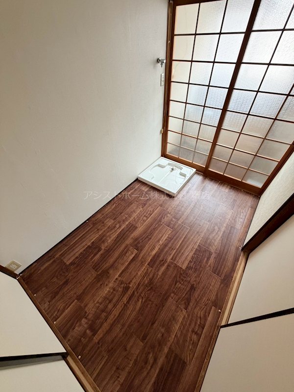 石津文化A棟の居間写真
