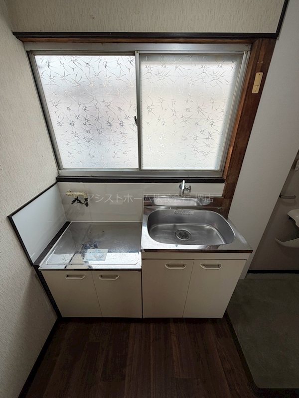 石津文化A棟のキッチン写真
