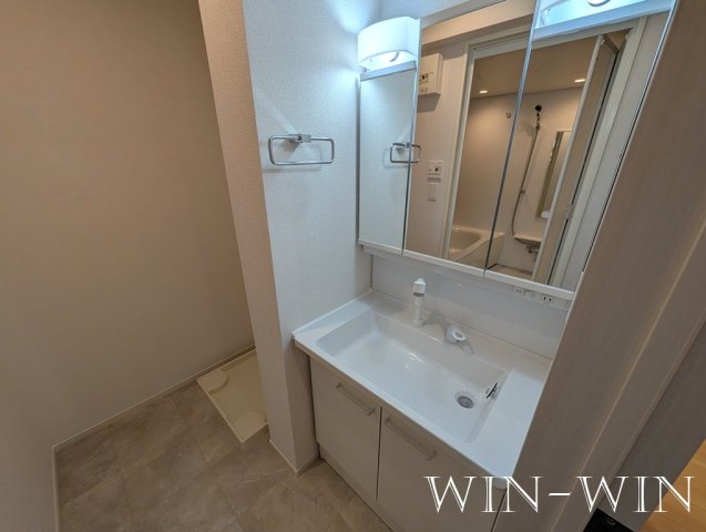 洗面設備　イメージ（同施工会社同一モデルの写真です）