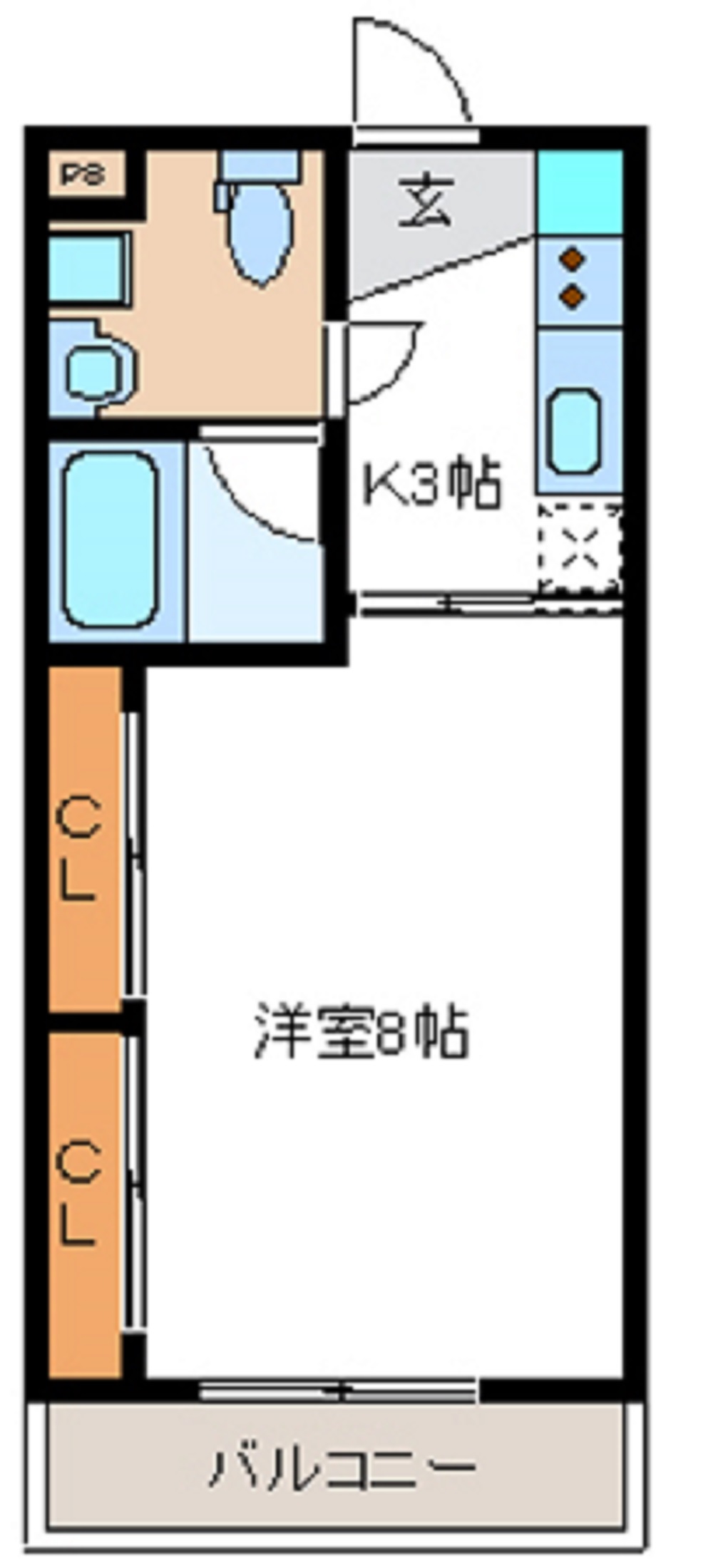 HI　STAGE 2の間取り