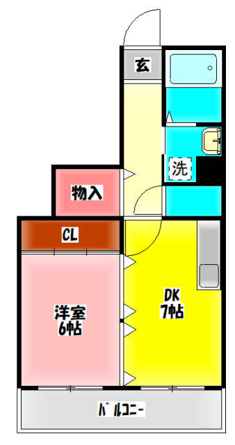 三福ビルの間取り