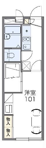 レオパレスソレイユの間取り