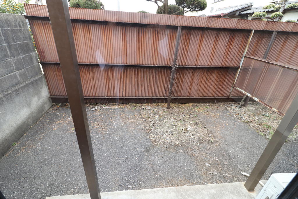 眺望　専用庭になっています。