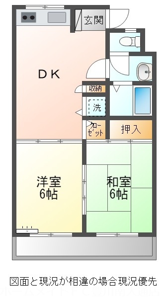 アーバンハイムＩＮＡの間取り