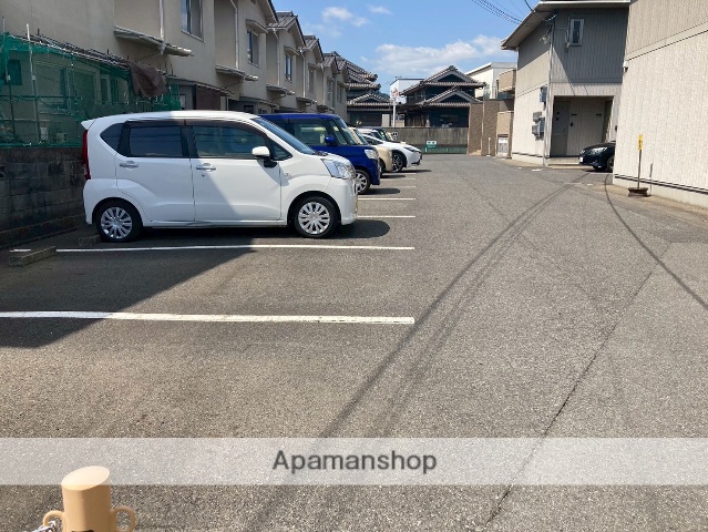 駐車場　眺望