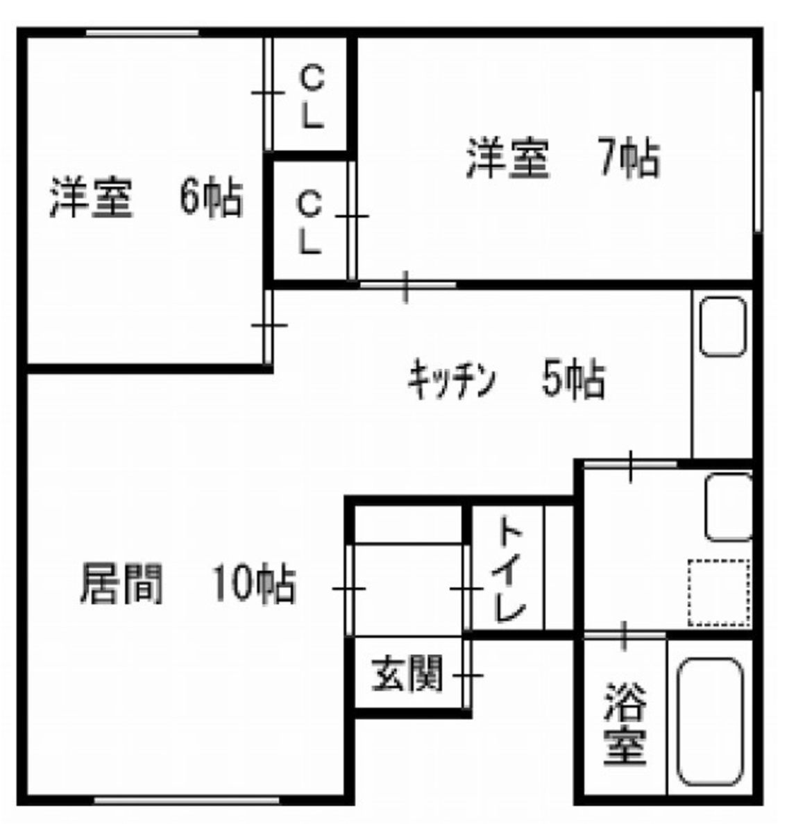 第7石塚コーポの間取り