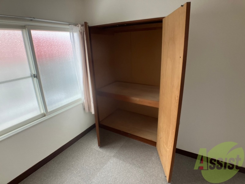 収納　収納もバッチリあるのでお部屋が片付きますよ！