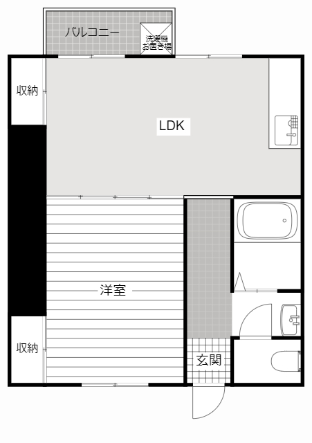 HI-CORPOスミヨシの間取り