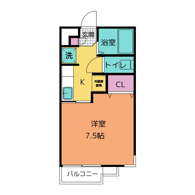 【ベル・グランデ・川名の間取り】