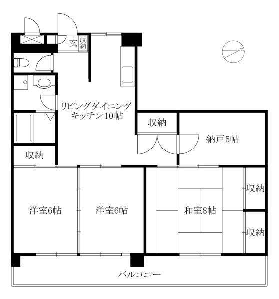 コーポ久枝の間取り