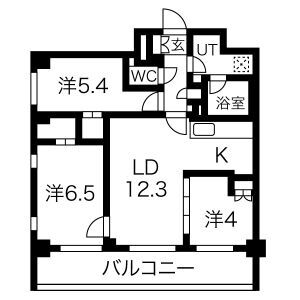 アイガーデン川口の間取り