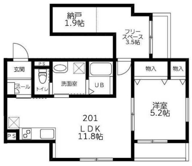 Forest由比ヶ浜の間取り