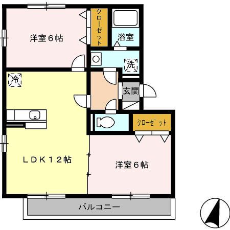 フェリス　源氏の間取り