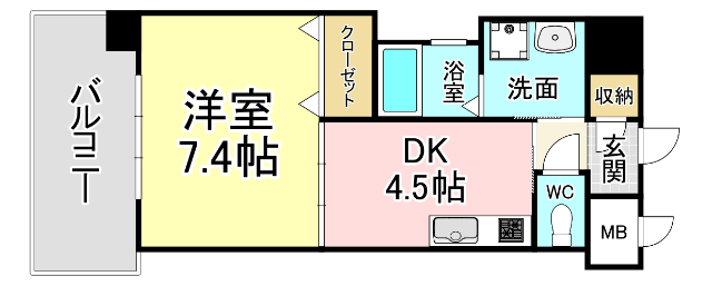 渡邊ビルIIの間取り