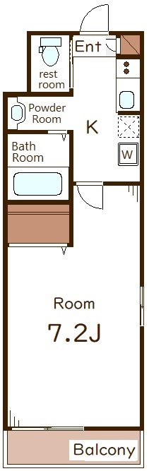 シャルルフトＫの間取り