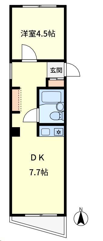 ビレッジヨシカワの間取り