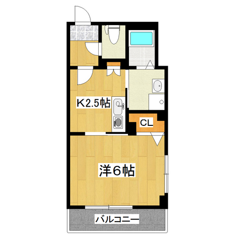 葛飾区細田のマンションの間取り