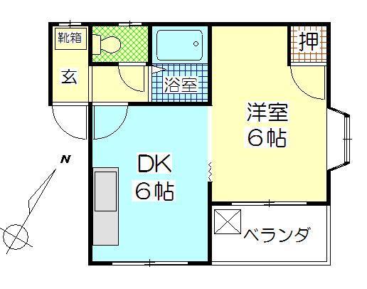 ホロニックスＷＥＳＴの間取り