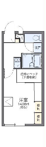 【レオパレスグレイスの間取り】