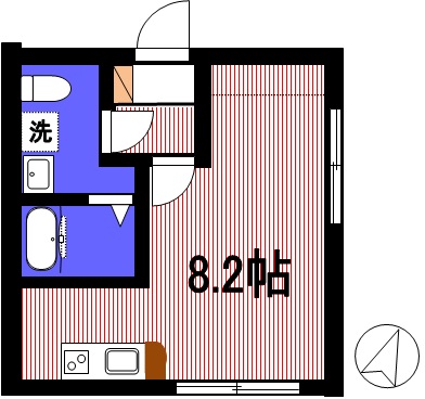 プラシード砧の間取り