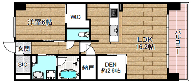 【ジオ高槻大畑町の間取り】