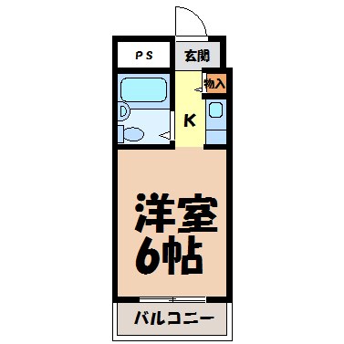 ドール青峰通の間取り