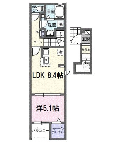 フーガの間取り