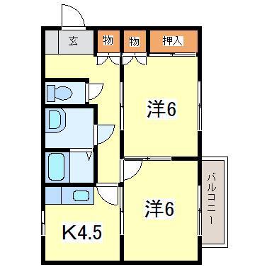 グランシャリオの間取り