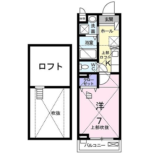 アロッジオ指月の間取り