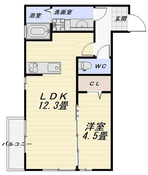 ティアレの間取り